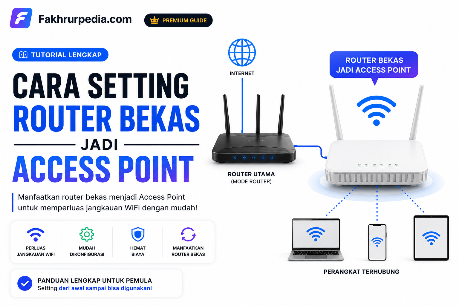 Cara Mengubah Router Bekas Jadi Access Point Tambahan Di Rumah